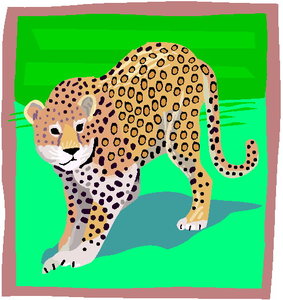 Dieren Cliparts Luipaarden 