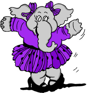 Dieren Cliparts Olifanten 
