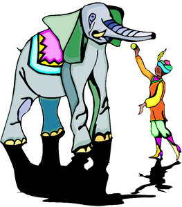 Dieren Cliparts Olifanten 