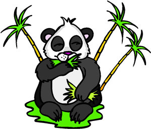 Dieren Cliparts Panda 