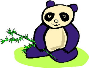 Dieren Cliparts Panda 