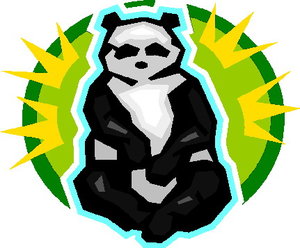 Dieren Cliparts Panda 