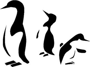 Dieren Cliparts Pinguins 