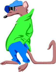Dieren Cliparts Ratten 