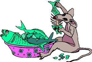 Dieren Cliparts Ratten 