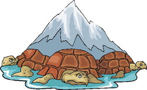 Dieren Cliparts Schildpadden Berg Alp Schildpad