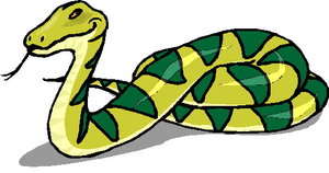 Dieren Cliparts Slangen 