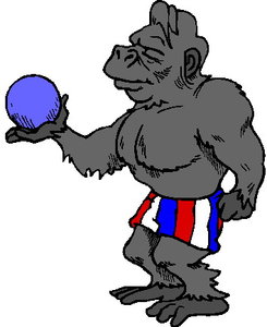 Dieren Cliparts Sportieve dieren 