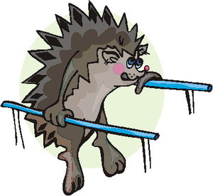 Dieren Cliparts Sportieve dieren 