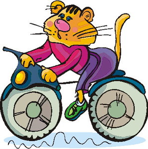 Dieren Cliparts Sportieve dieren 