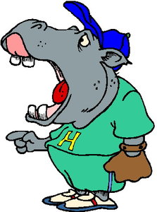 Dieren Cliparts Sportieve dieren 