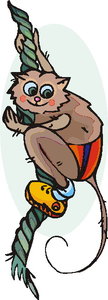 Dieren Cliparts Sportieve dieren 