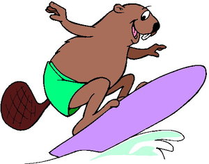 Dieren Cliparts Sportieve dieren 