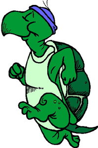 Dieren Cliparts Sportieve dieren 