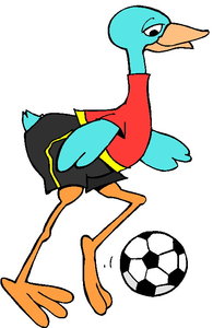 Dieren Cliparts Sportieve dieren 