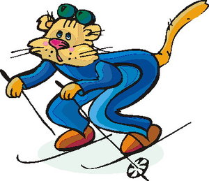 Dieren Cliparts Sportieve dieren 