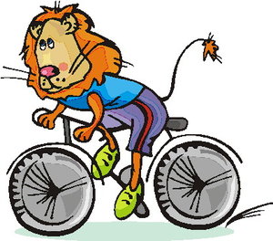 Dieren Cliparts Sportieve dieren 