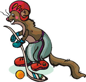 Dieren Cliparts Sportieve dieren 