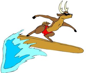 Dieren Cliparts Sportieve dieren 