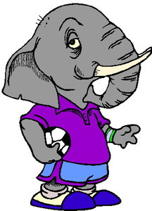 Dieren Cliparts Sportieve dieren 