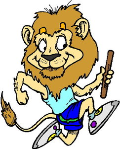 Dieren Cliparts Sportieve dieren 