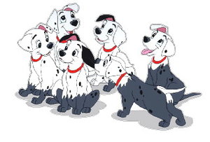 Cliparts Disney 101 dalmatiers 