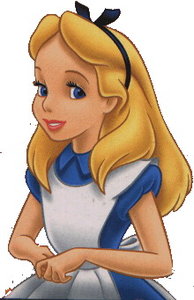 Cliparts Disney Alice in wonderland 