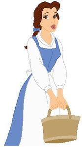 Cliparts Disney Belle en het beest 