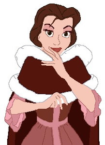 Cliparts Disney Belle en het beest 