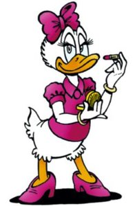 Cliparts Disney Daisy duck 