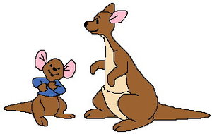 Cliparts Disney Kanga en roo 