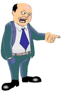 Cliparts Emoties Agressie 