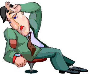 Cliparts Emoties Vermoeid 