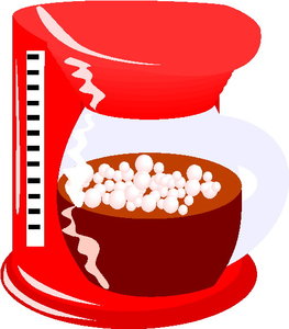 Cliparts Eten en drinken Apparaten Bakkie Verse Koffie Koffiezet Apparaat