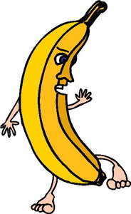 Cliparts Eten en drinken Bananen 