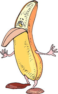 Cliparts Eten en drinken Bananen 
