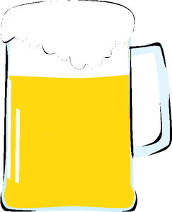 Cliparts Eten en drinken Bier Pul Bier