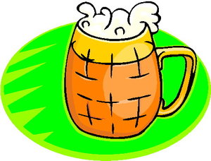 Cliparts Eten en drinken Bier Bierpul Bier Halve Liter