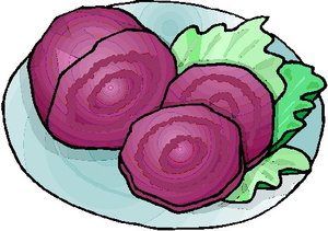 Cliparts Eten en drinken Bieten 