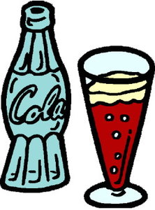 Cliparts Eten en drinken Cola 