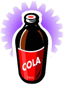 Cliparts Eten en drinken Cola 