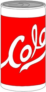 Cliparts Eten en drinken Cola 