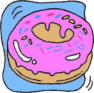 Cliparts Eten en drinken Donuts 