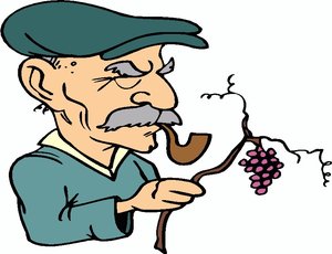 Cliparts Eten en drinken Druiven 