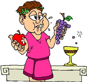 Cliparts Eten en drinken Druiven 