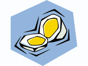 Cliparts Eten en drinken Eieren 