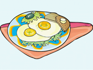 Cliparts Eten en drinken Eieren 
