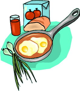 Cliparts Eten en drinken Eieren 