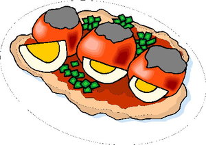 Cliparts Eten en drinken Eieren 