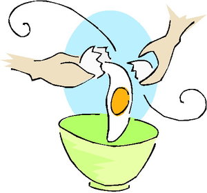 Cliparts Eten en drinken Eieren 